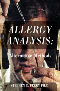 ALLERGY ANALYSIS: Alternative Methods_cover