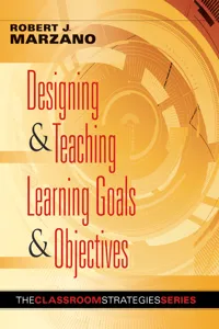 Designing & Teaching Learning Goals & Objectives_cover