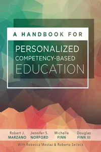 A Handbook for Personalized Competency-Based Education_cover