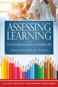 Assessing Learning in the Standards-Based Classroom_cover