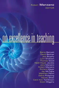 On Excellence in Teaching_cover
