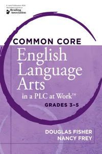 Common Core English Language Arts in a PLC at Work®, Grades 3-5_cover