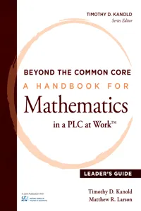 Beyond the Common Core [Leader's Guide]_cover