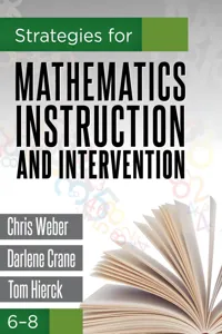 Strategies for Mathematics Instruction and Intervention, 6-8_cover