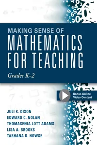 Making Sense of Mathematics for Teaching Grades K-2_cover
