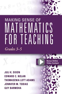 Making Sense of Mathematics for Teaching, Grades 3-5_cover