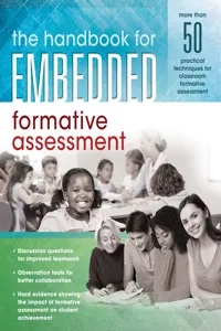 Handbook for Embedded Formative Assessment_cover
