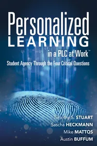 Personalized Learning in a PLC at Work TM_cover