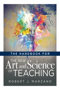 Handbook for the New Art and Science of Teaching_cover