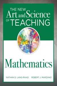 New Art and Science of Teaching Mathematics_cover