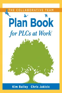 Collaborative Team Plan Book for PLCs at Work®_cover