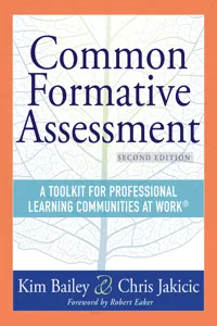 Common Formative Assessment_cover