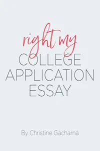 Right My College Application Essay_cover