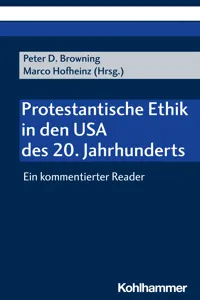 Protestantische Ethik in den USA des 20. Jahrhunderts_cover
