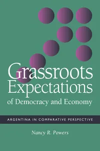 Grassroots Expectations of Democracy and Economy_cover