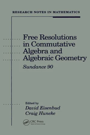 Free Resolutions in Commutative Algebra and Algebraic Geometry
