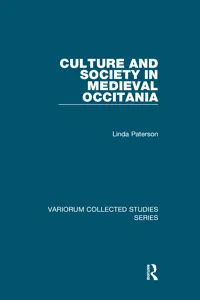 Culture and Society in Medieval Occitania_cover