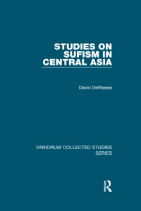 Studies on Sufism in Central Asia_cover