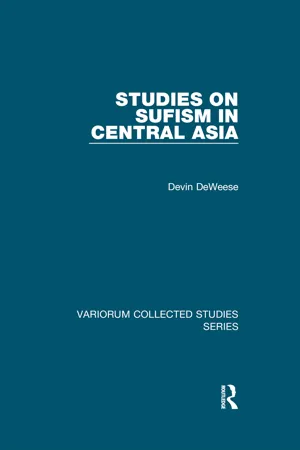 Studies on Sufism in Central Asia
