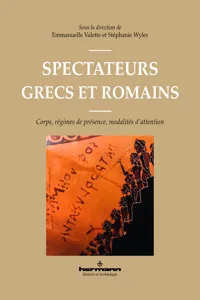 Spectateurs grecs et romains_cover