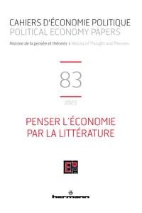 Cahiers d'économie politique / Political Economy Papers n° 83_cover