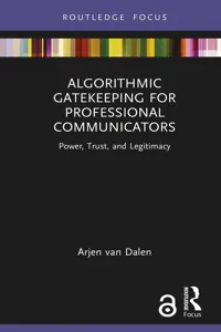 Algorithmic Gatekeeping for Professional Communicators_cover