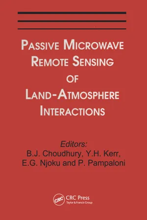 Passive Microwave Remote Sensing of Land--Atmosphere Interactions