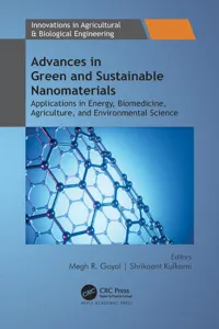 Advances in Green and Sustainable Nanomaterials_cover