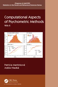 Computational Aspects of Psychometric Methods_cover