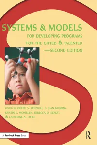 Systems and Models for Developing Programs for the Gifted and Talented_cover