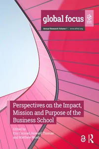 Perspectives on the Impact, Mission and Purpose of the Business School_cover