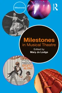 Milestones in Musical Theatre_cover