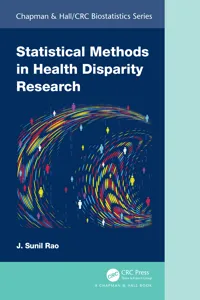 Statistical Methods in Health Disparity Research_cover