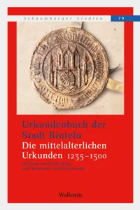 Urkundenbuch der Stadt Rinteln_cover