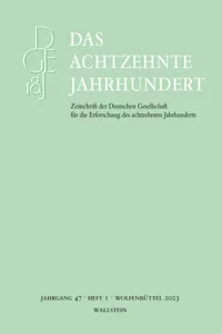 Das achtzehnte Jahrhundert 47/1_cover