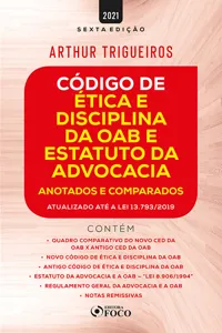 Código de Ética e Disciplina da OAB e Estatuto da Advocacia_cover