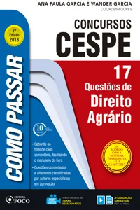 Como passar em concursos CESPE: direito agrário_cover