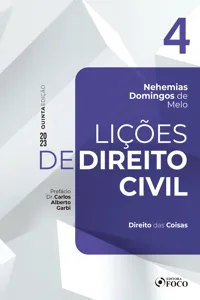 Lições de Direito Civil - Vol. 4 - Direito das Coisas_cover