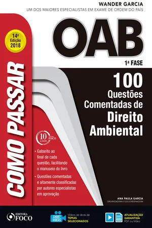 Como passar na OAB 1ÂȘ Fase: direito ambiental