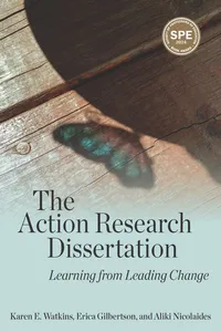 The Action Research Dissertation_cover
