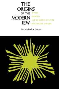 The Origins of the Modern Jew_cover