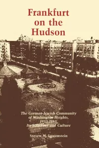 Frankfurt on the Hudson_cover