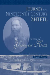 Journey to a Nineteenth-Century Shtetl_cover