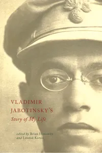 Vladimir Jabotinsky's Story of My Life_cover