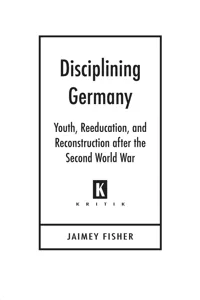 Disciplining Germany_cover