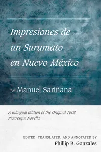 Impresiones de un Surumato en Nuevo México by Manuel Sariñana_cover