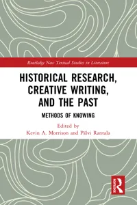 Historical Research, Creative Writing, and the Past_cover