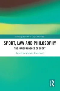 Sport, Law and Philosophy_cover