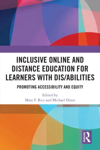 Inclusive Online and Distance Education for Learners with Dis/abilities_cover