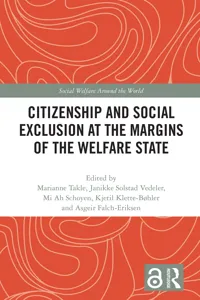 Citizenship and Social Exclusion at the Margins of the Welfare State_cover